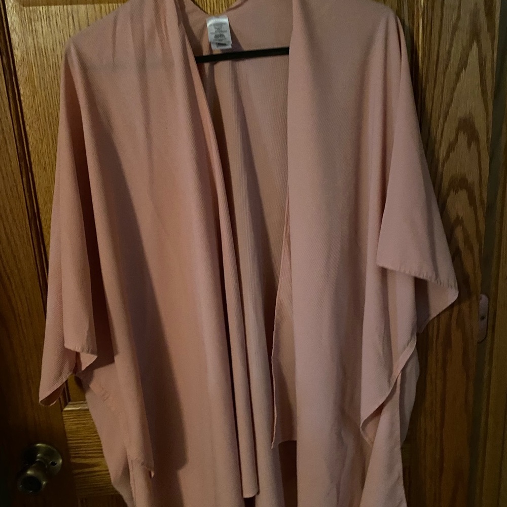 Blush pink kimono